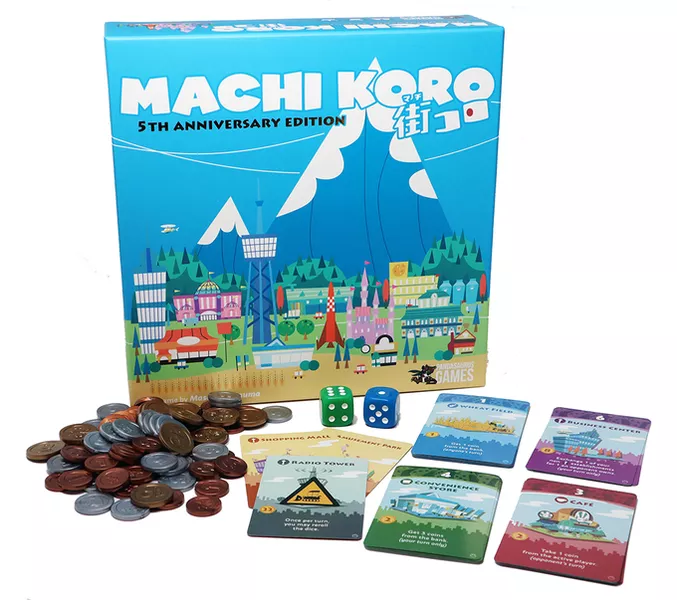 Machi Koro 5th Anniversary Edition